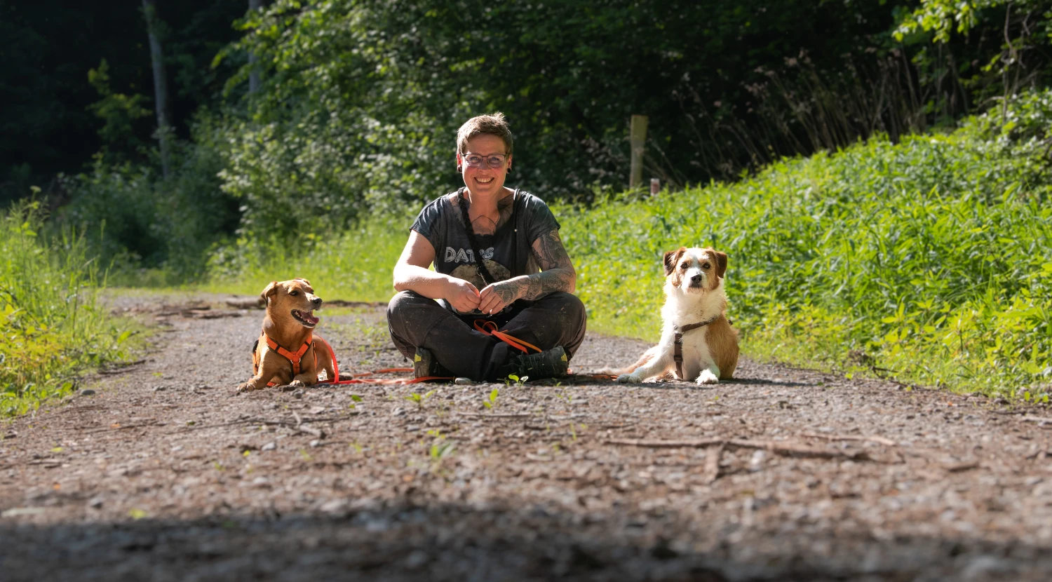 Man kann in Tiere nichts hinein prügeln, aber man kann erstaunlich viel aus ihnen heraus streicheln.